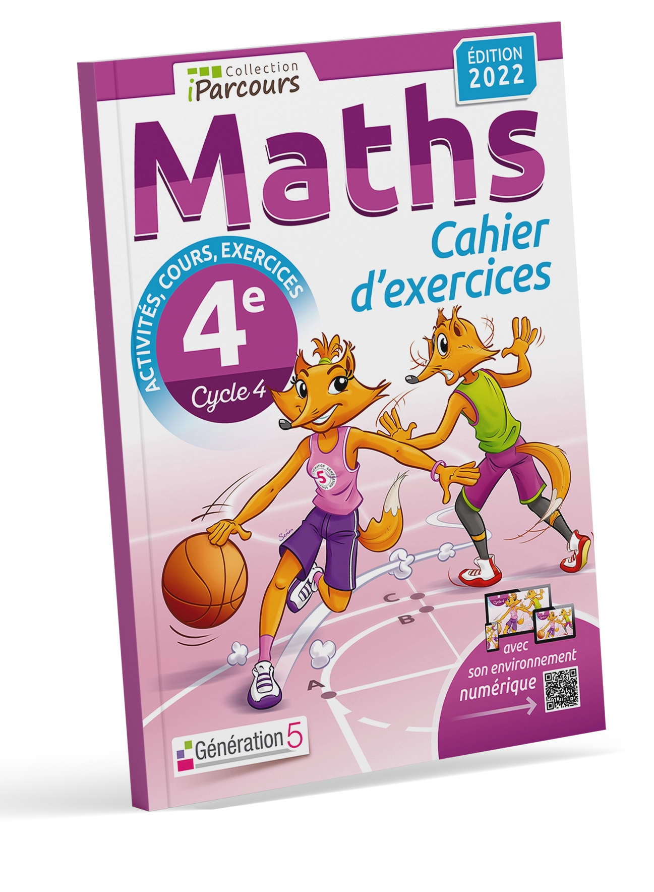 Cahier-manuel iParcours Maths 4e