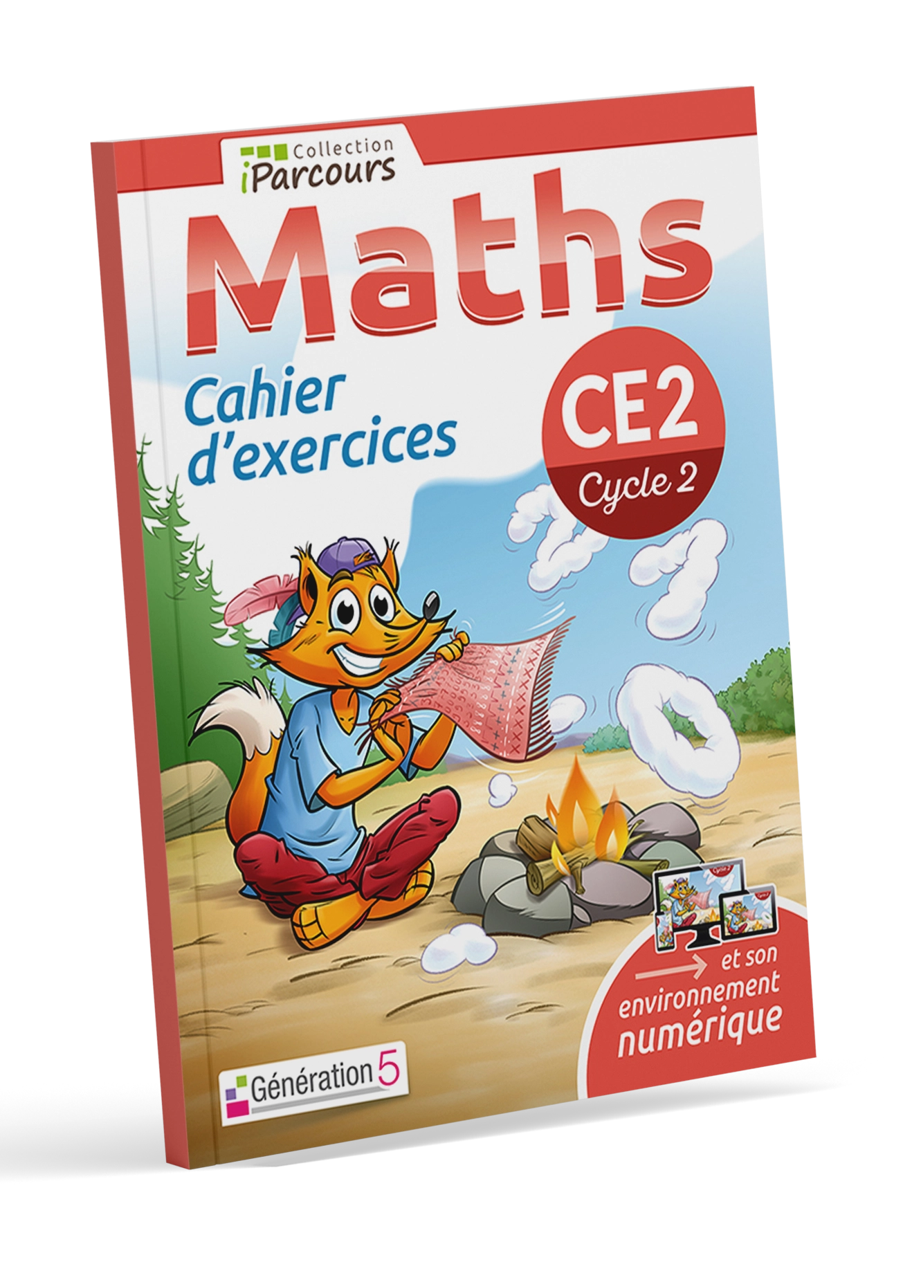 Cahier d'exercices iParcours Maths CE2