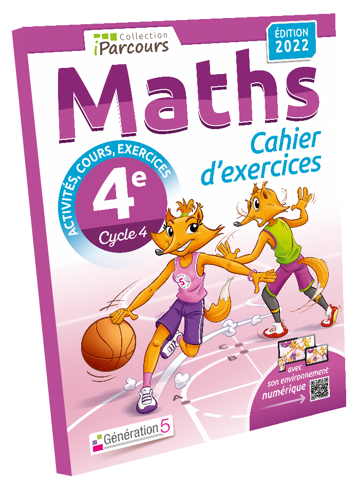Cahier-Manuel iParcours Maths 4e