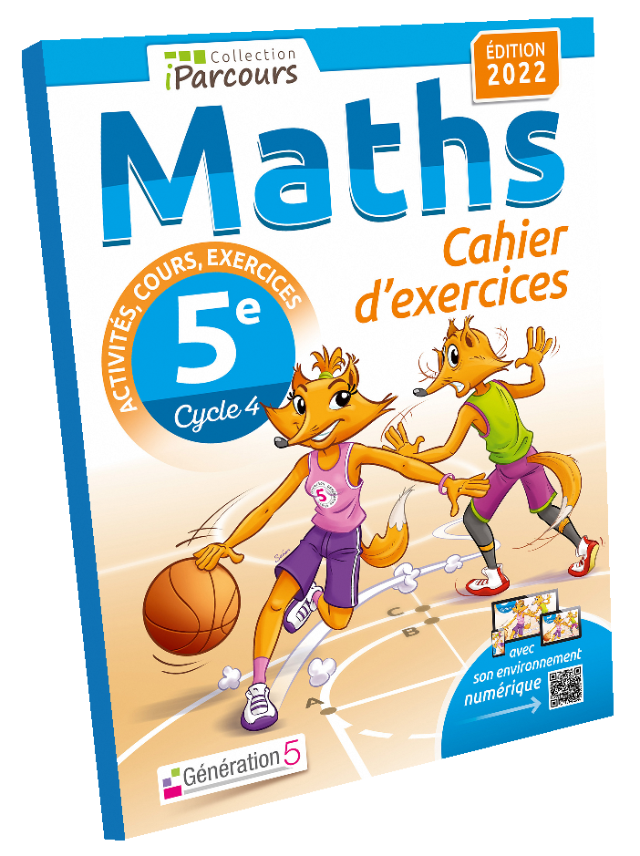 Cahier-Manuel iParcours Maths 5e