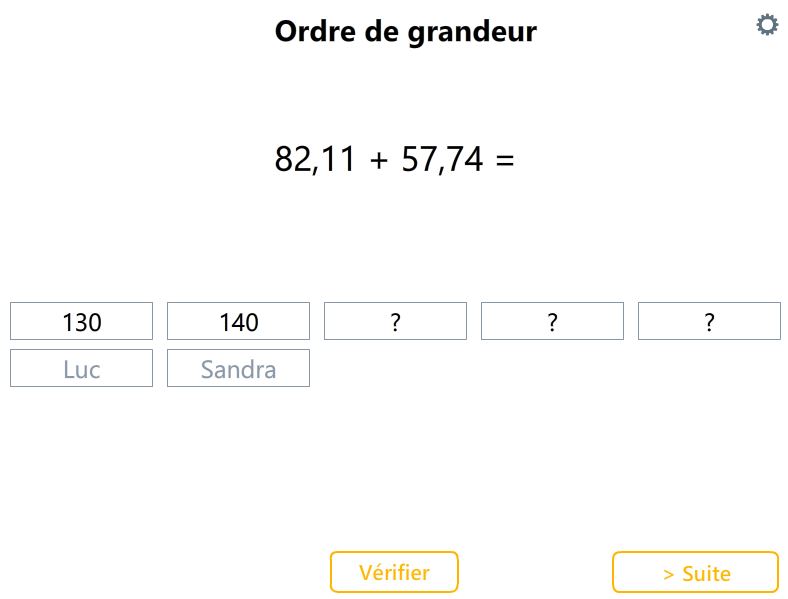 Outil numérique : ordre de grandeur, plusieurs réponses possibles